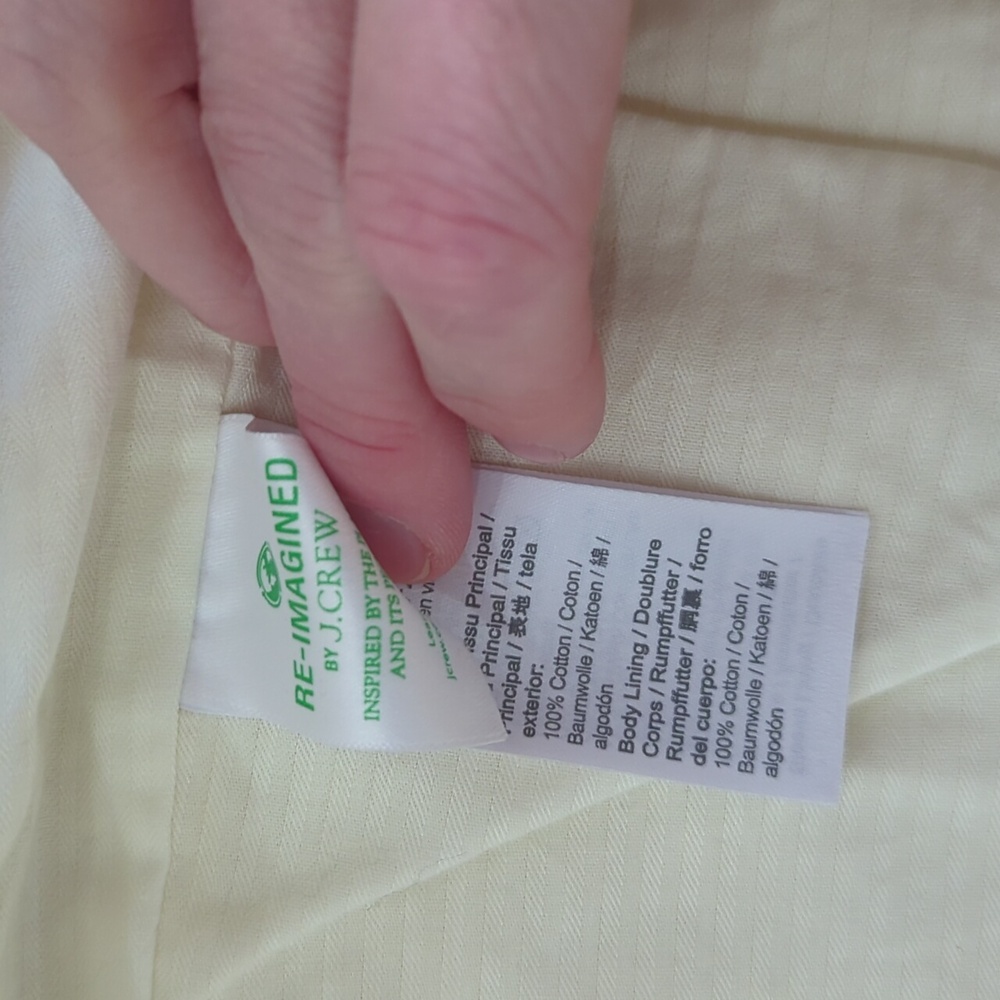 J. Crew Light Yellow Jacket - Picture 6 of 7